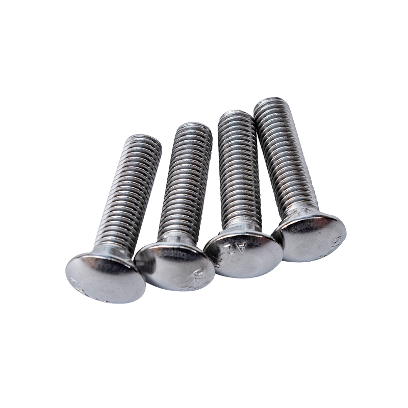 پیچ و مهره یقه مربعی سر جام SS304 DIN603 M12