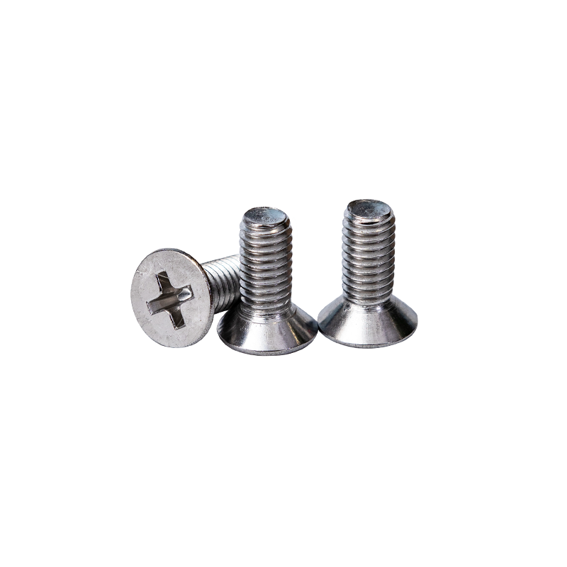 پیچ ماشین سر SS304 DIN965 M4 متقاطع CSK